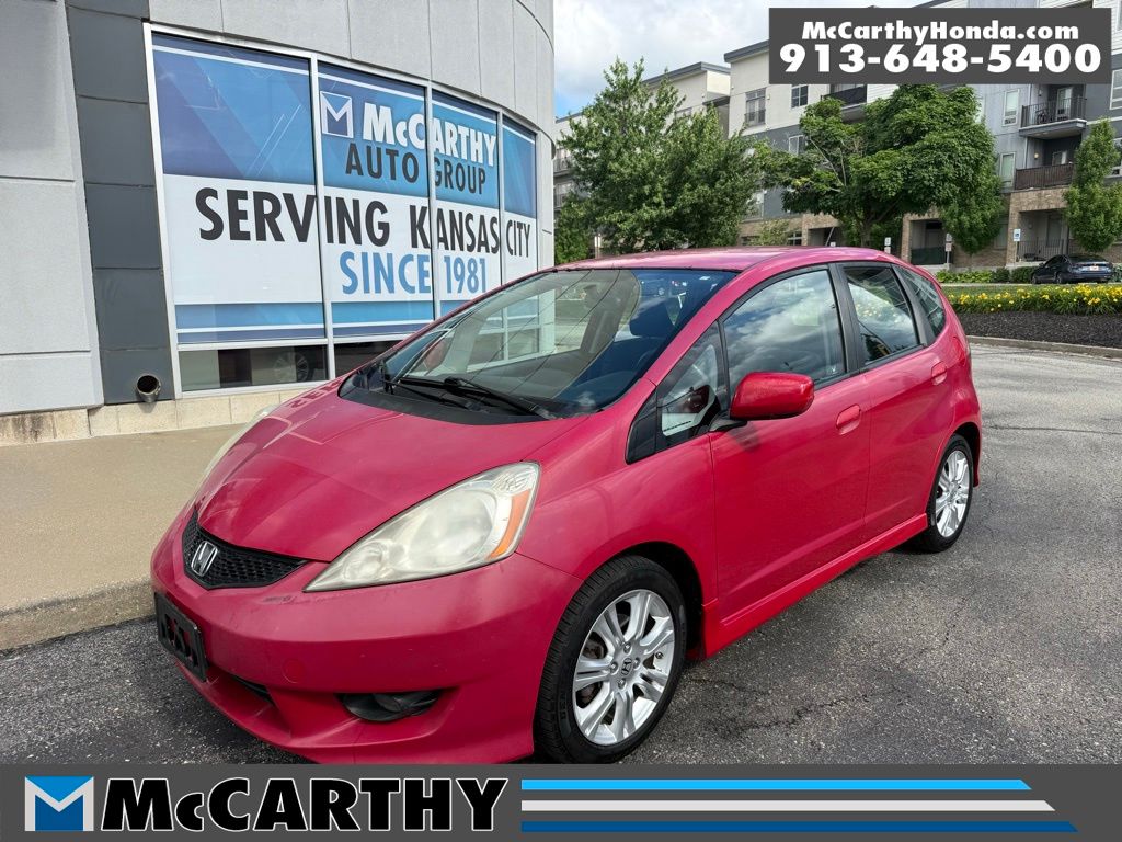 Milano Red 2009 Honda Fit Sport Hatchback Front-Wheel Drive 5-Speed Automatic