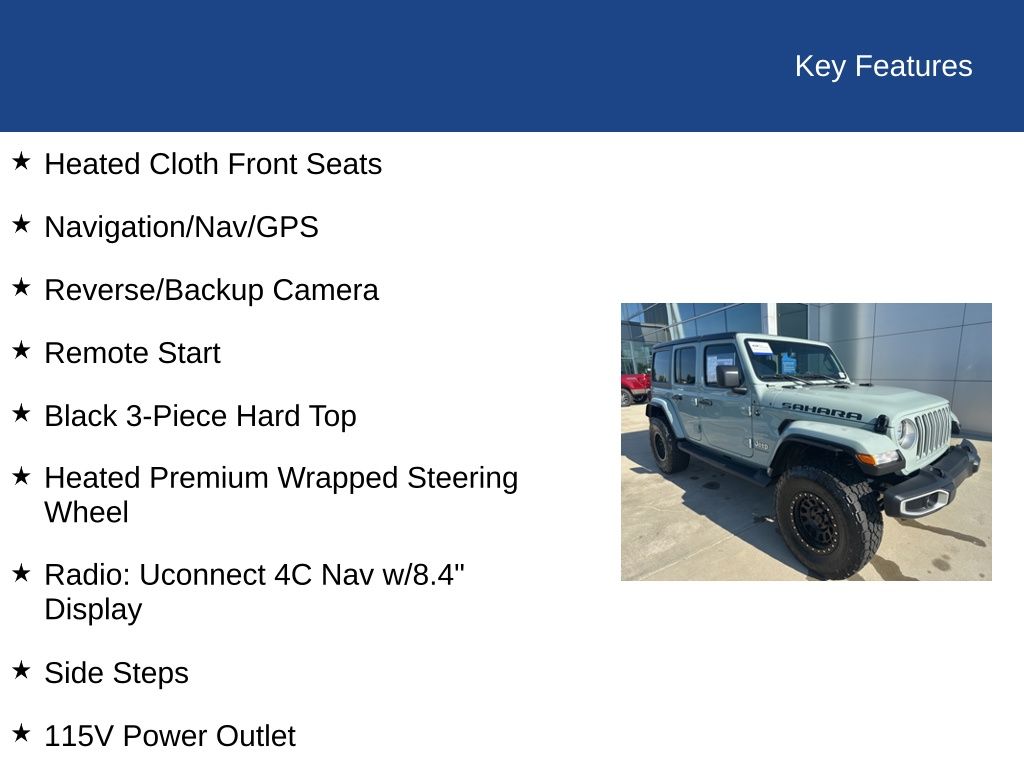 2023 Jeep Wrangler Sahara