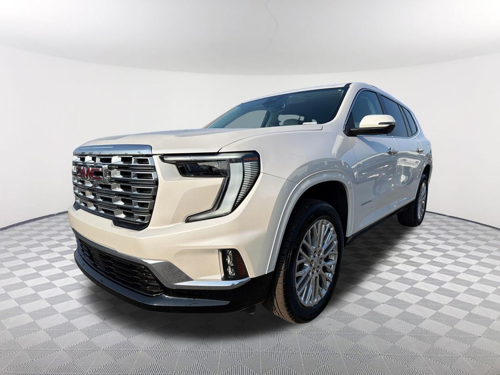 White Frost Tricoat 2024 GMC Acadia Denali FWD SUV / Crossover Front-Wheel Drive 8-Speed Automatic