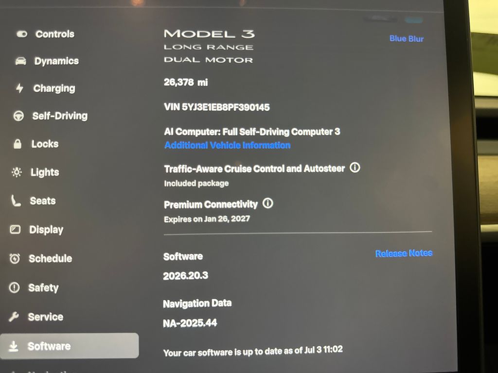 Used 2023 Gray Tesla Long Range image 8