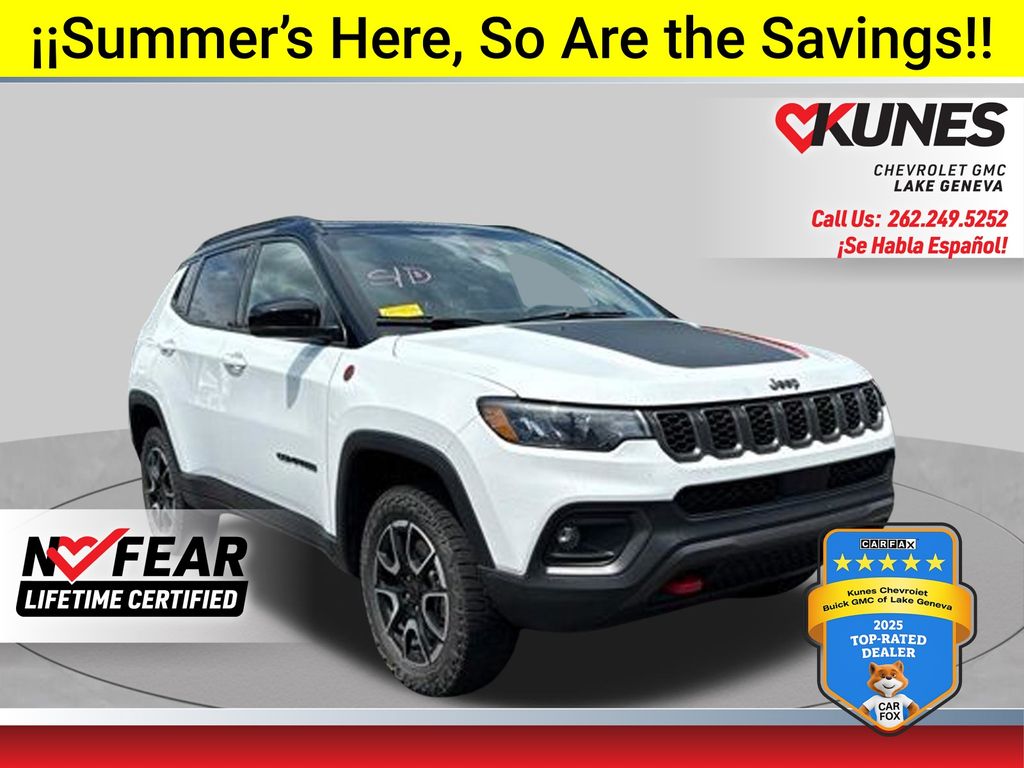 2025 Jeep Compass Blanco (Bright White Clearcoat) SUV/Crossover Todo terreno 8 velocidades Automática