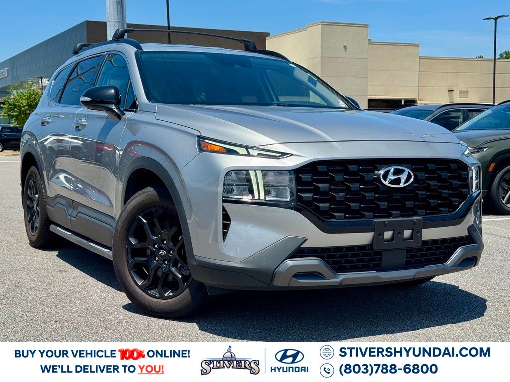 Shimmering Silver Pearl 2023 Hyundai Santa Fe SUV / Crossover Front-Wheel Drive 8-Speed Automatic