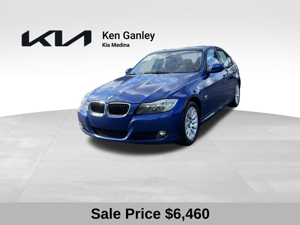 Montego Blue Metallic 2009 BMW 3 Series Sedan All-Wheel Drive 6-Speed Automatic
