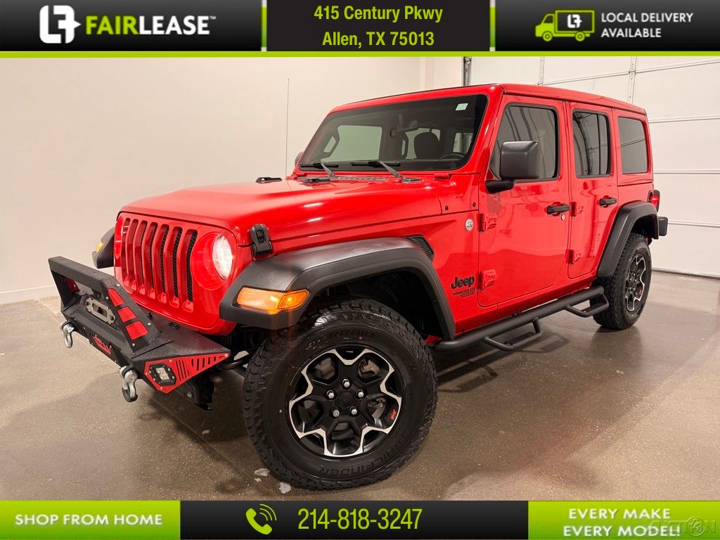 Firecracker Red Clearcoat 2021 Jeep Wrangler SUV / Crossover Four-Wheel Drive 8-Speed Automatic