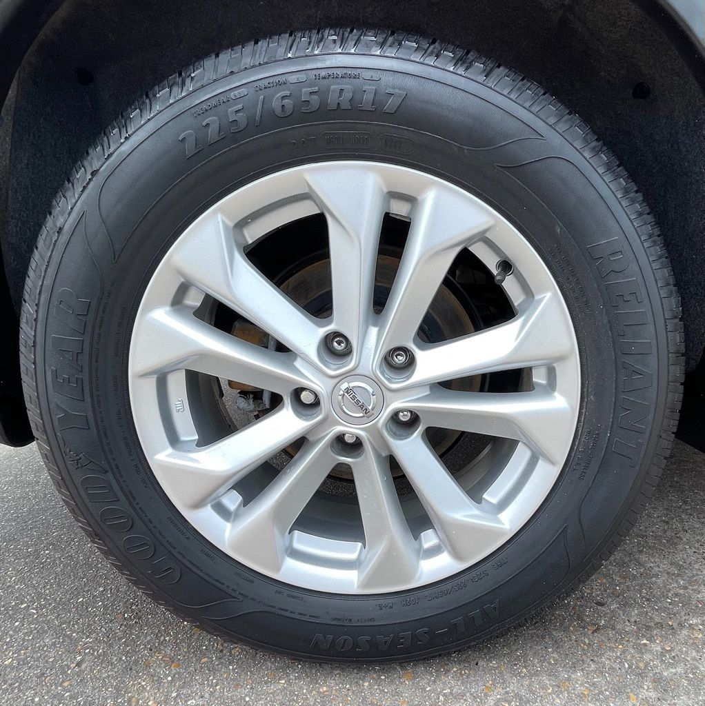 2016 Nissan Rogue SV Red at DeMontrond Gulf Freeway