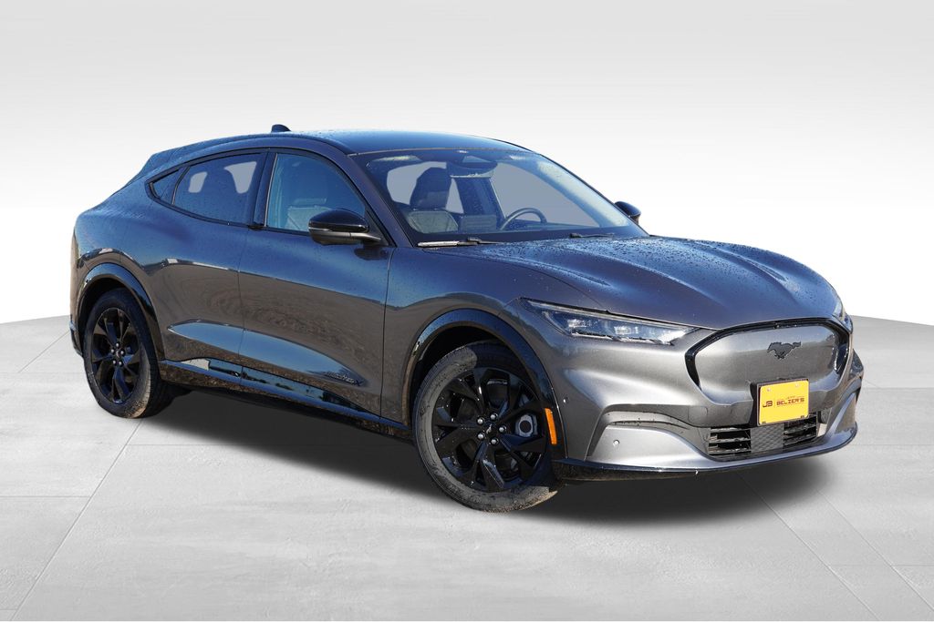 Carbonized Gray Metallic 2023 Ford Mustang Mach-E SUV / Crossover All-Wheel Drive Automatic
