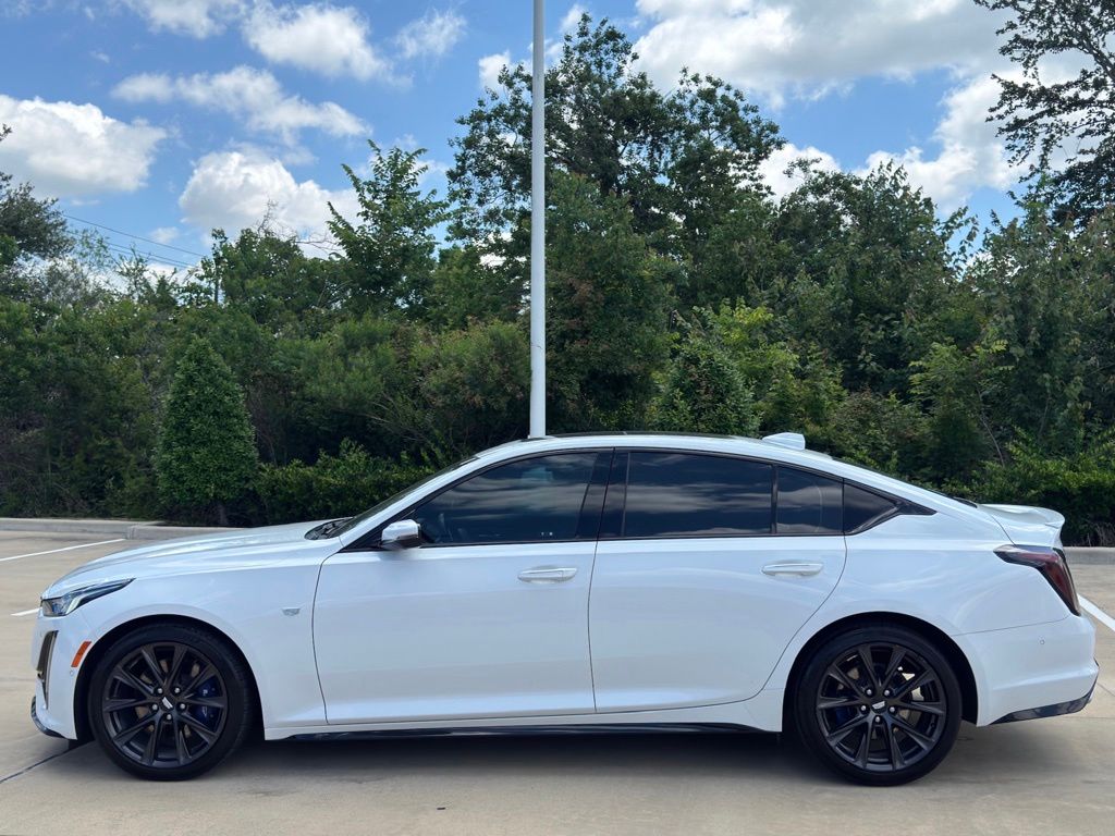 2023 Cadillac CT5 Sport White at Bayway Cadillac Southwest