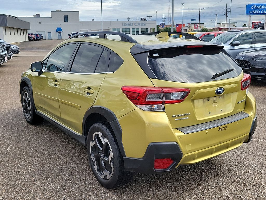 2022 Subaru Crosstrek Limited Yellow at Brown Honda