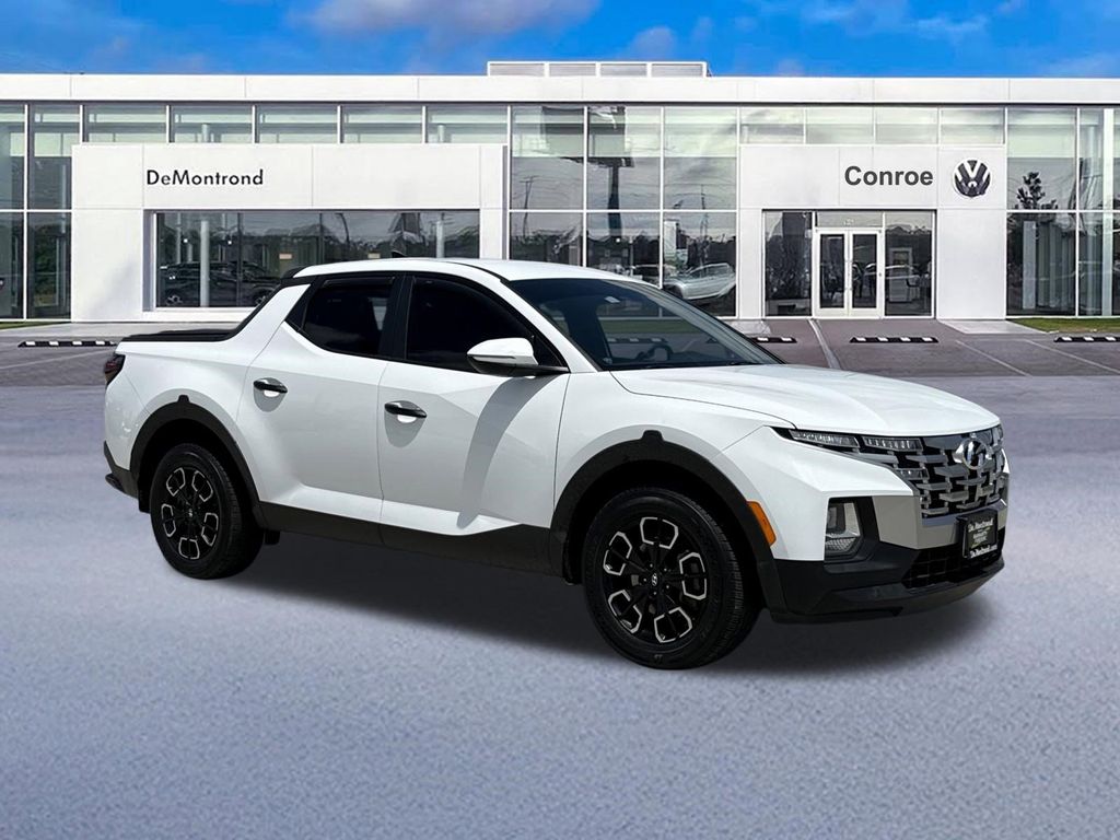 2022 Hyundai Santa Cruz SEL White at Mac Haik CDJR North Houston