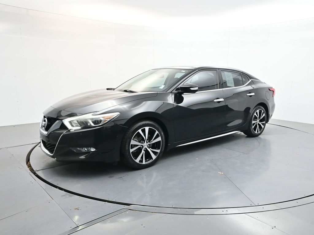 Super Black 2018 Nissan Maxima SL FWD Sedan Front-Wheel Drive Continuously Variable Transmission