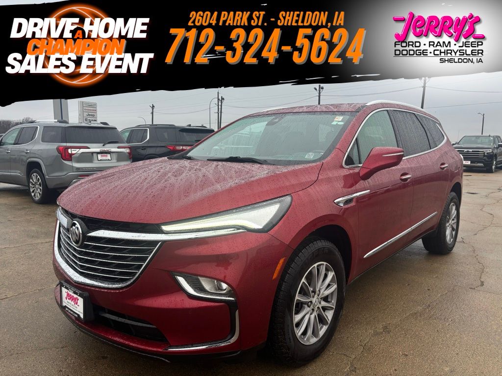 Cherry Red Tintcoat 2024 Buick Enclave Premium AWD SUV / Crossover Four-Wheel Drive 9-Speed Automatic