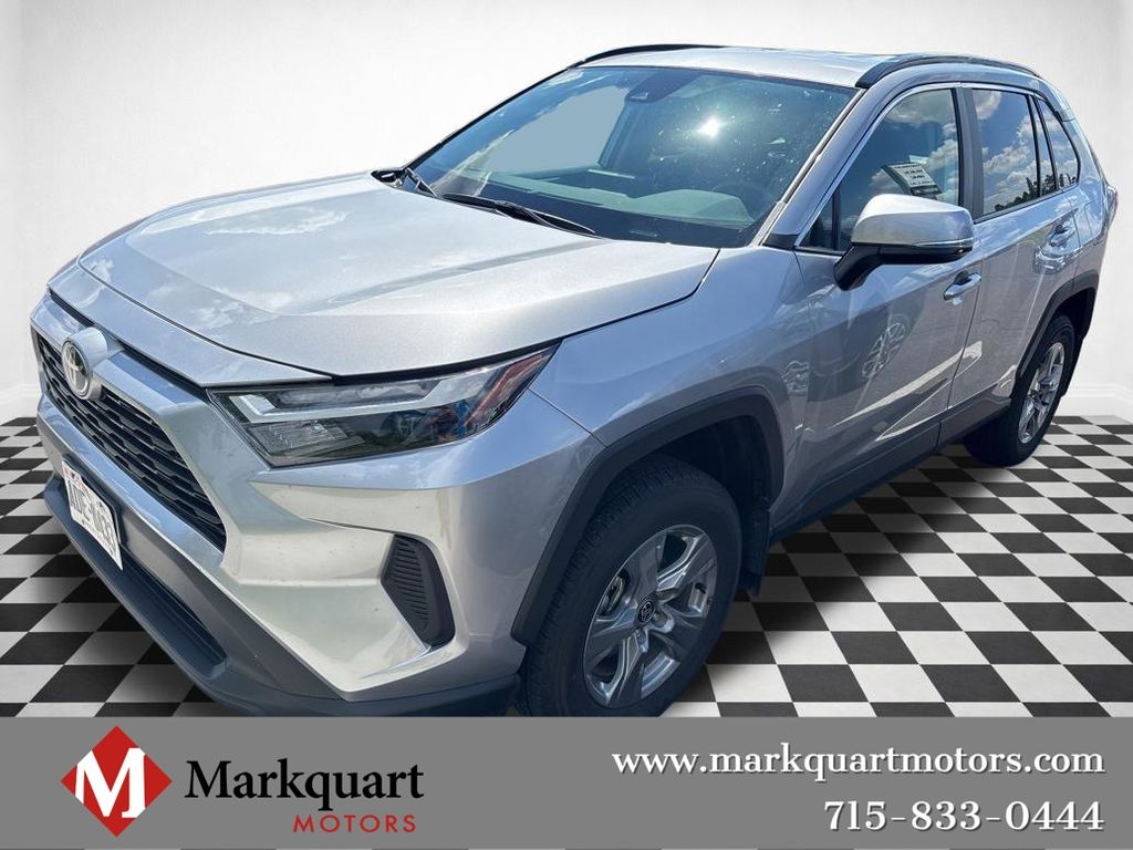 Silver Sky Metallic 2025 Toyota RAV4 Hybrid XLE AWD SUV / Crossover All-Wheel Drive Continuously Variable Transmission