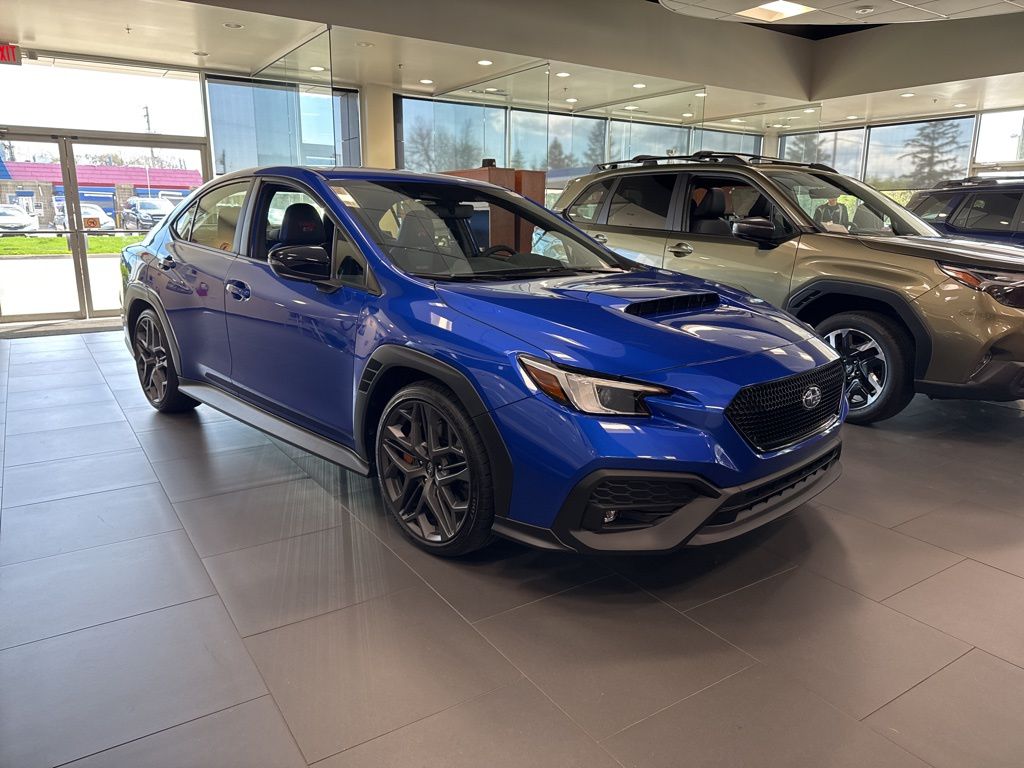 WR Blue Pearl 2025 Subaru WRX tS AWD Sedan All-Wheel Drive 6-Speed Manual