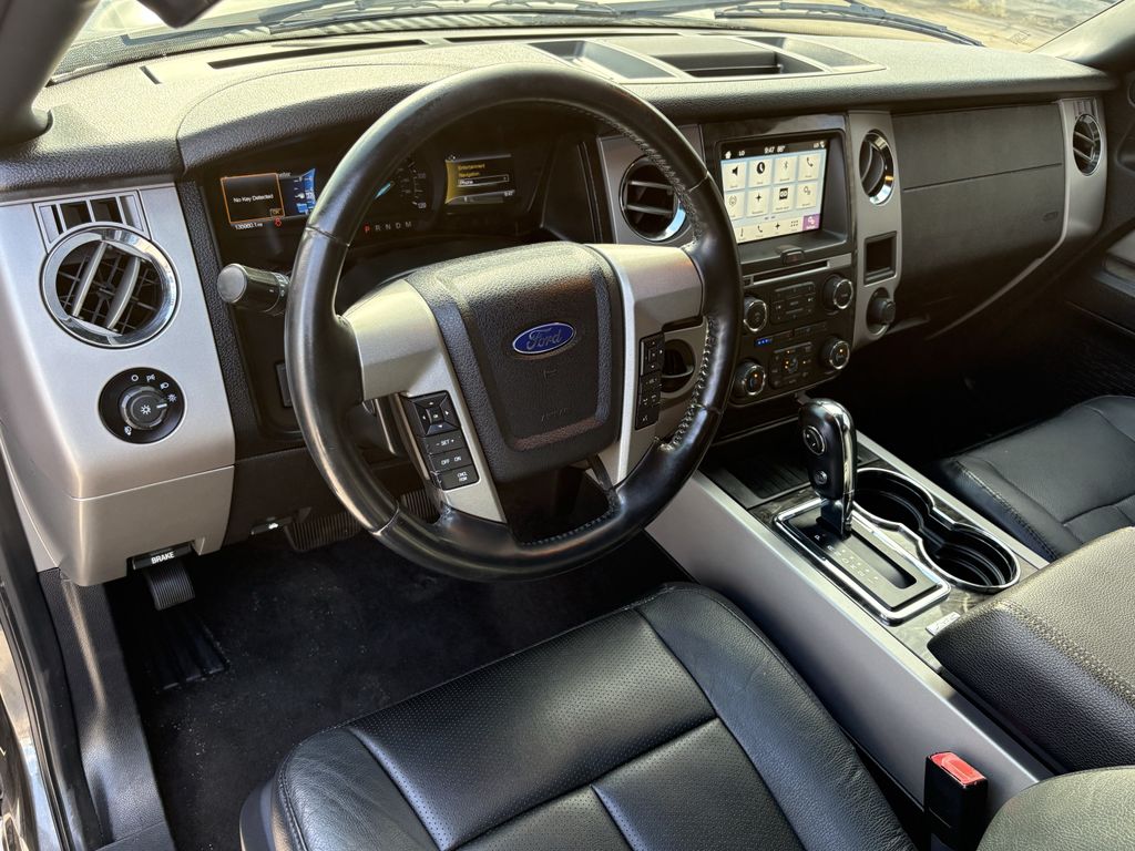 2017 Ford Expedition EL Limited Gray at Texan Dodge Chrysler Jeep Ram