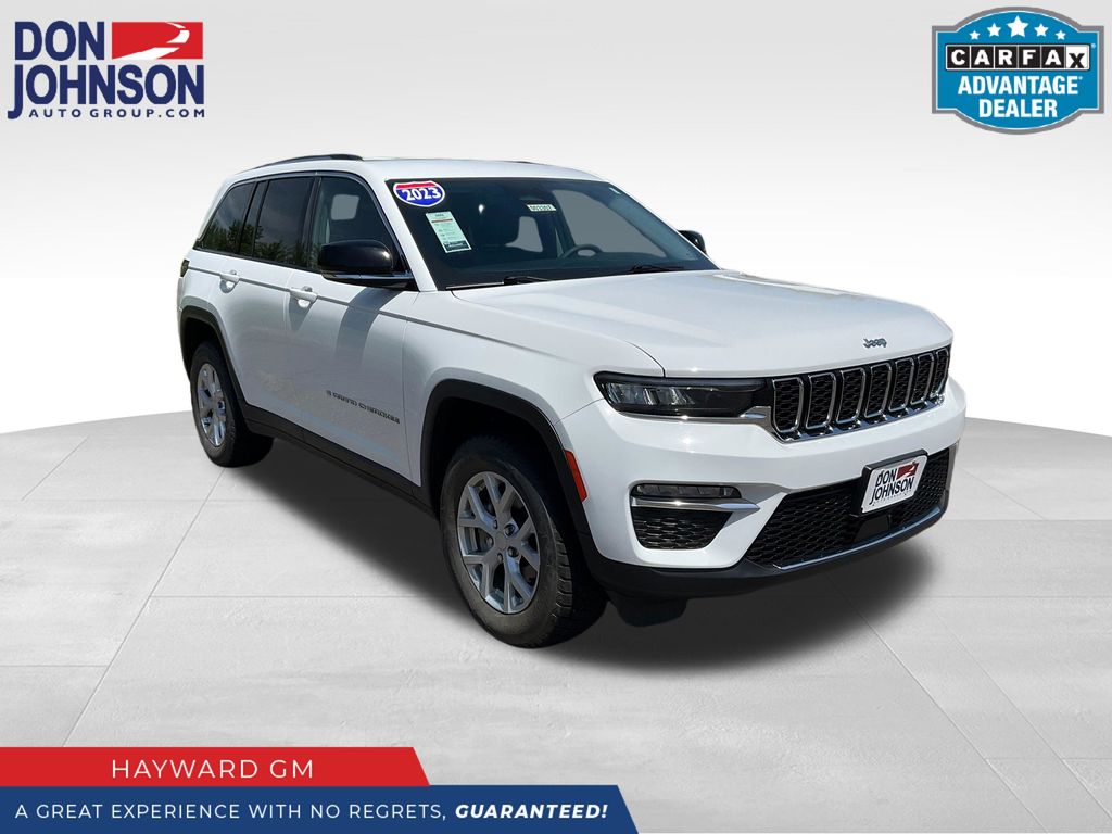 Bright White Clearcoat 2023 Jeep Grand Cherokee SUV / Crossover Four-Wheel Drive 8-Speed Automatic