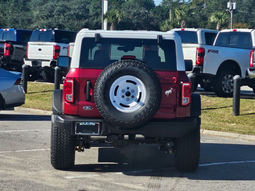 2025 Ford Bronco Heritage Edition Red at Walterboro Ford
