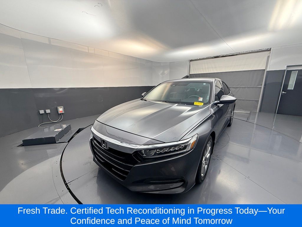 Gray (Modern Steel) 2020 Honda Accord Sedan Front-Wheel Drive Continuously Variable Transmission