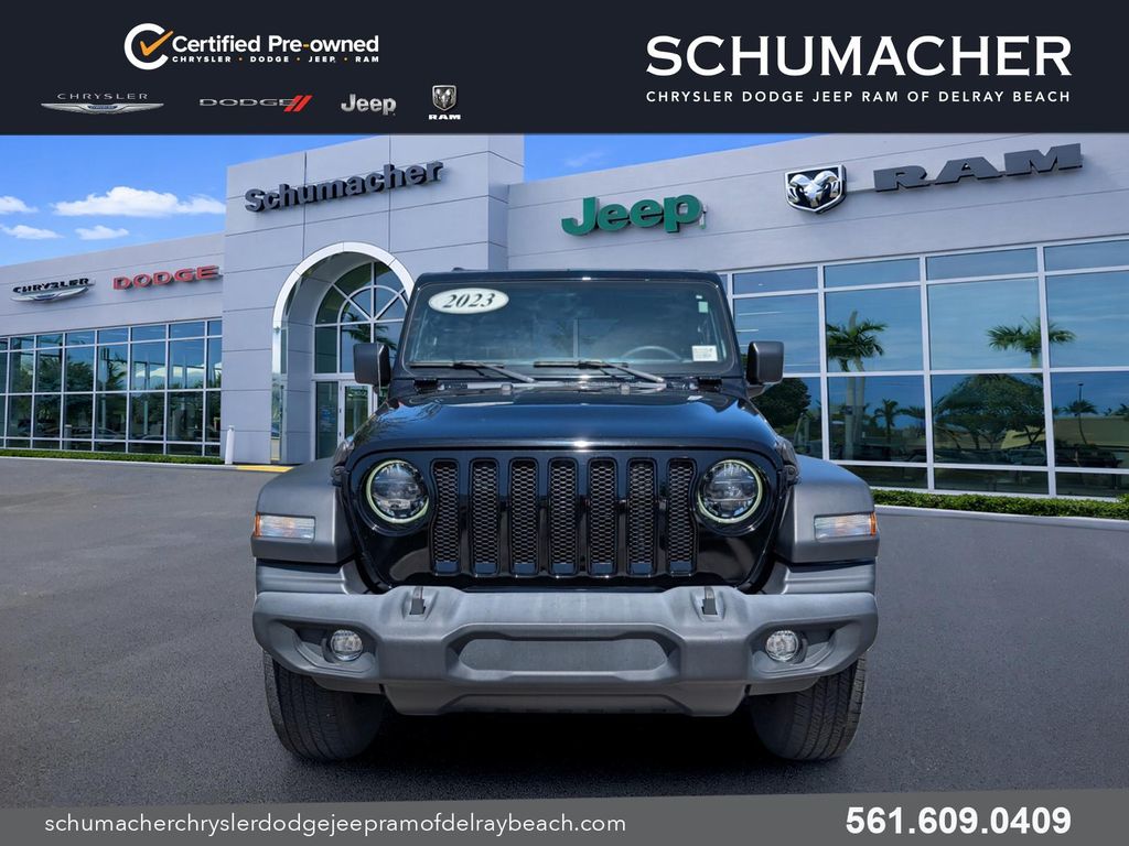 used 2023 Jeep Wrangler car, priced at $35,988