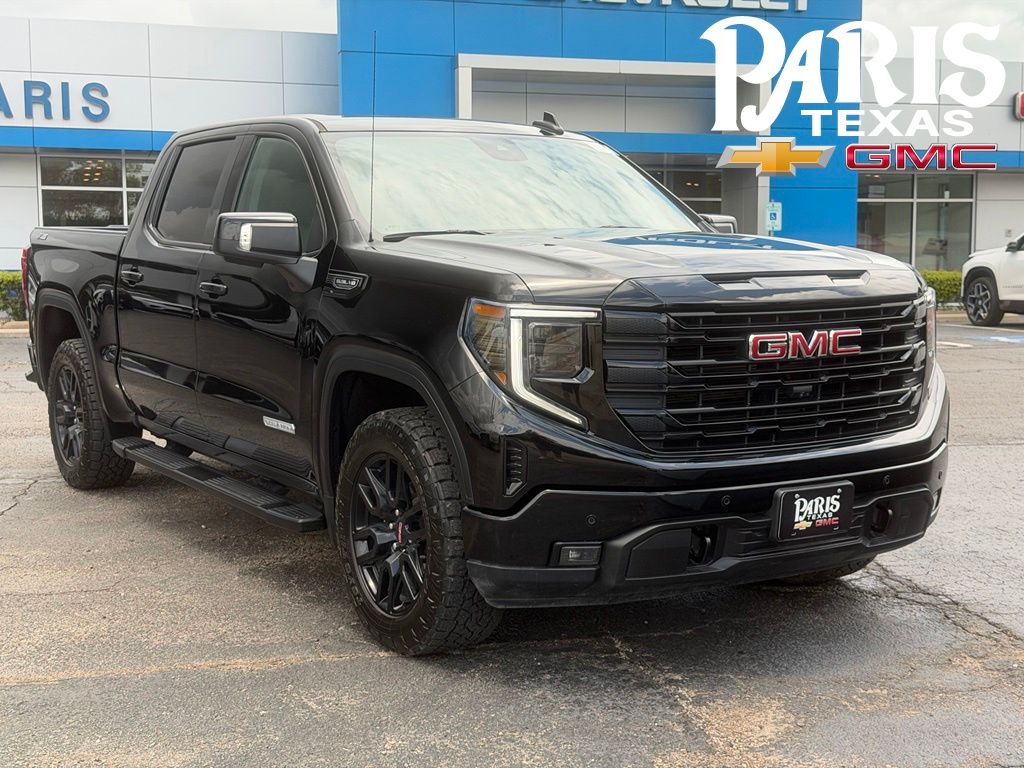 Onyx Black 2024 GMC Sierra 1500 Pickup Truck Four-Wheel Drive Automatic