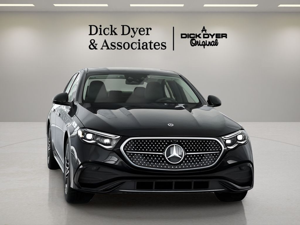 Black 2026 Mercedes-Benz E-Class E 350 RWD Sedan Rear-Wheel Drive 9-Speed Automatic
