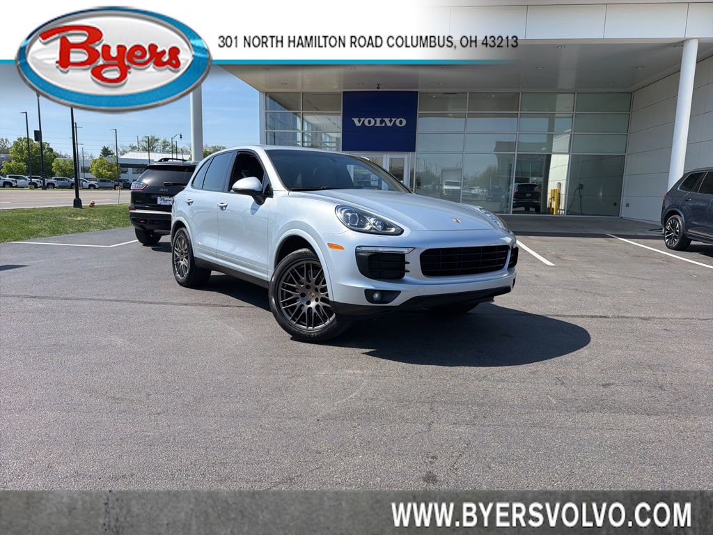 Rhodium Silver Metallic 2017 Porsche Cayenne Platinum Edition AWD SUV / Crossover All-Wheel Drive 8-Speed Automatic