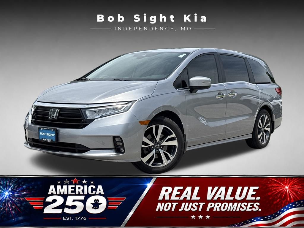 Lunar Silver Metallic 2022 Honda Odyssey Minivan Front-Wheel Drive Automatic