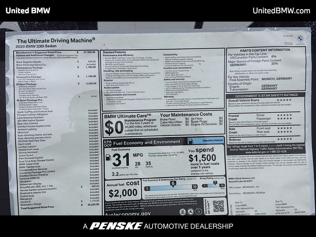Thumbnail: 2026 BMW 3 Series - 15