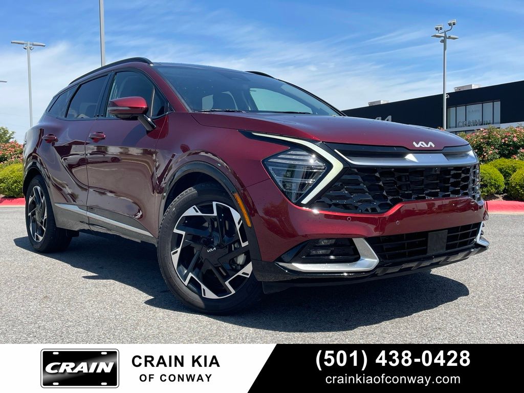 Dawning Red 2024 Kia Sportage SX Prestige FWD SUV / Crossover Front-Wheel Drive 8-Speed Automatic