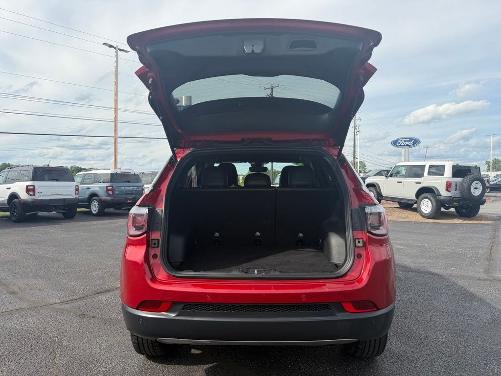 2024 Jeep Compass Limited Red at Klick Lewis Buick Chevrolet