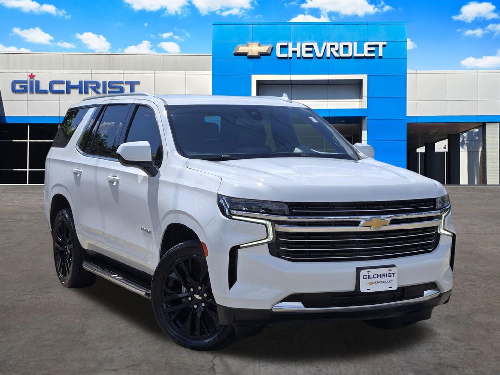 Summit White 2021 Chevrolet Tahoe SUV / Crossover Four-Wheel Drive 