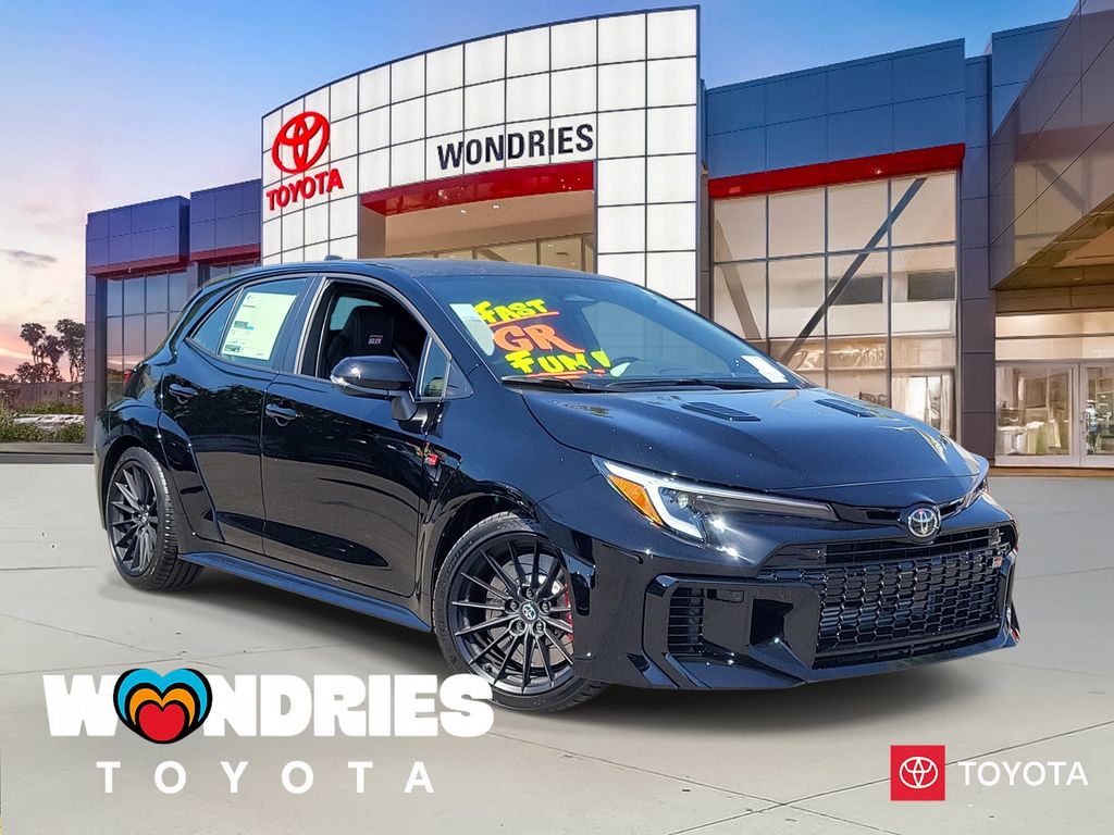 Black 2026 Toyota GR Corolla Hatchback All-Wheel Drive 8-Speed Automatic