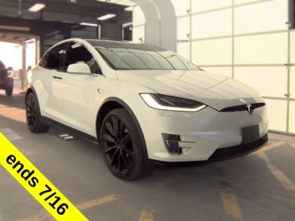 White 2019 Tesla Model X SUV / Crossover All-Wheel Drive 1-Speed Automatic