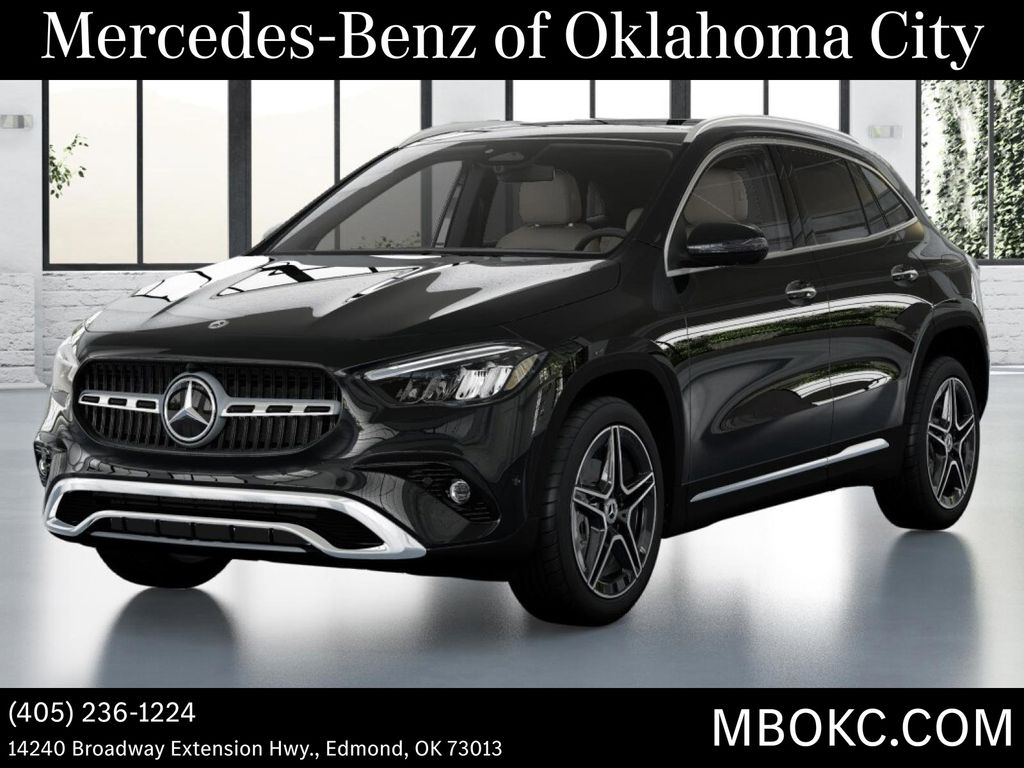 Night Black 2026 Mercedes-Benz GLA SUV / Crossover All-Wheel Drive 8-Speed Dual Clutch