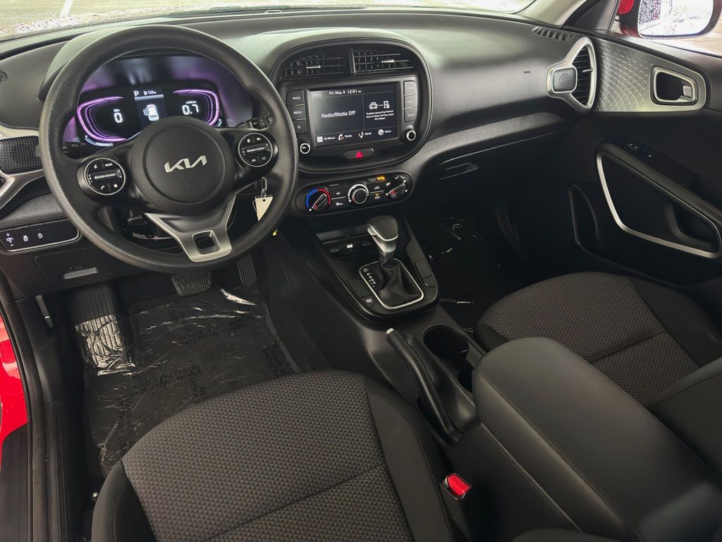 2025 Kia Soul LX Red at Community Kia