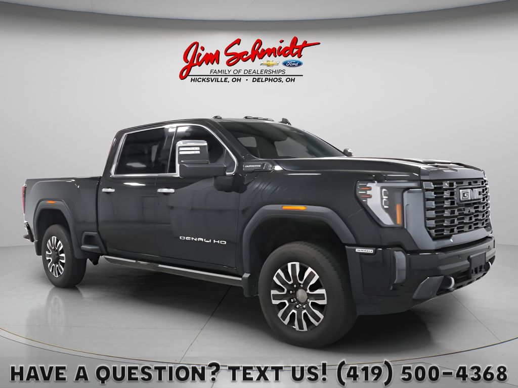 Onyx Black 2024 GMC Sierra 3500HD Pickup Truck Four-Wheel Drive Automatic