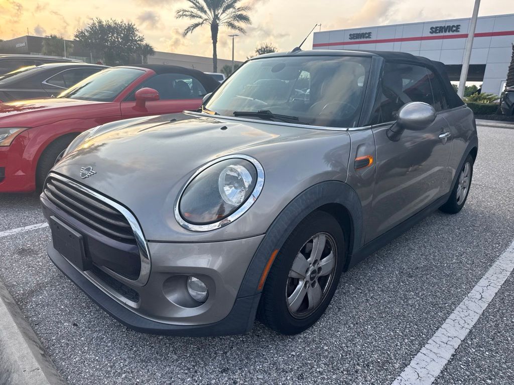 Silver Metallic 2019 MINI Cooper Convertible Front-Wheel Drive 6-Speed Automatic