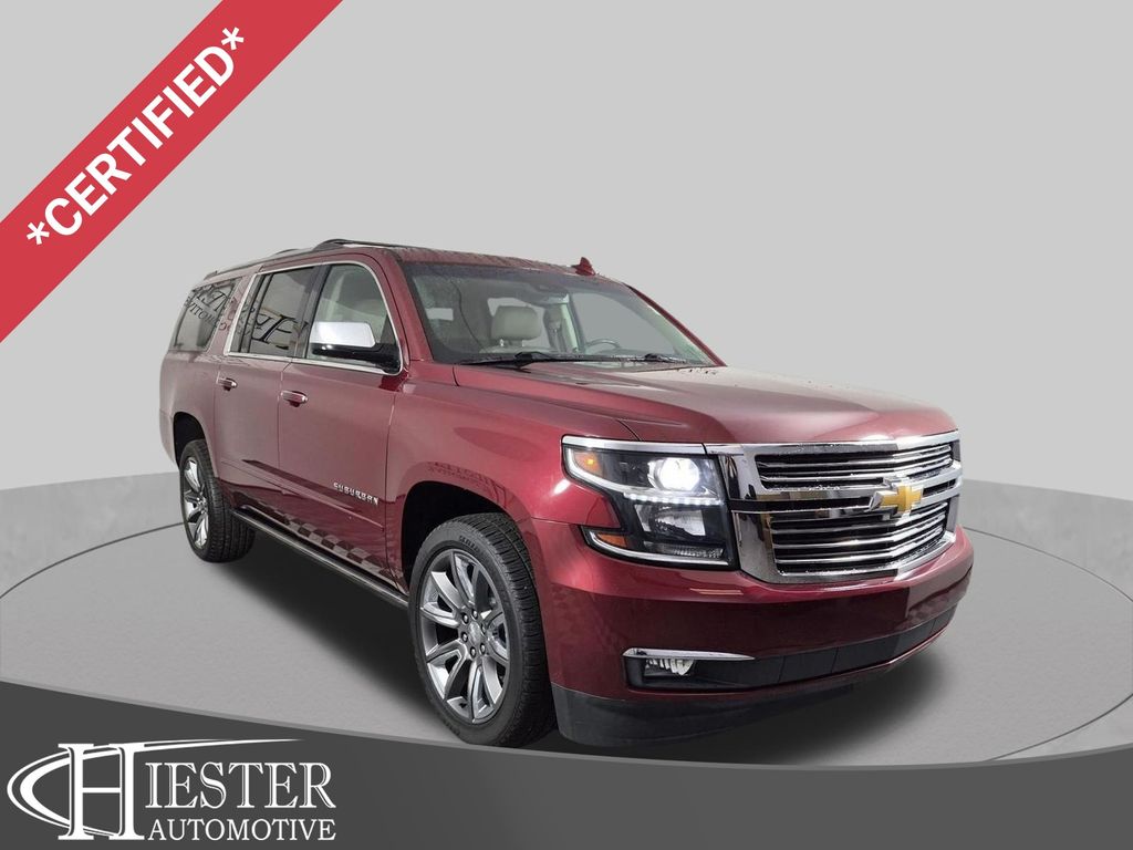 Siren Red Tintcoat 2018 Chevrolet Suburban SUV / Crossover Four-Wheel Drive 6-Speed Automatic Overdrive