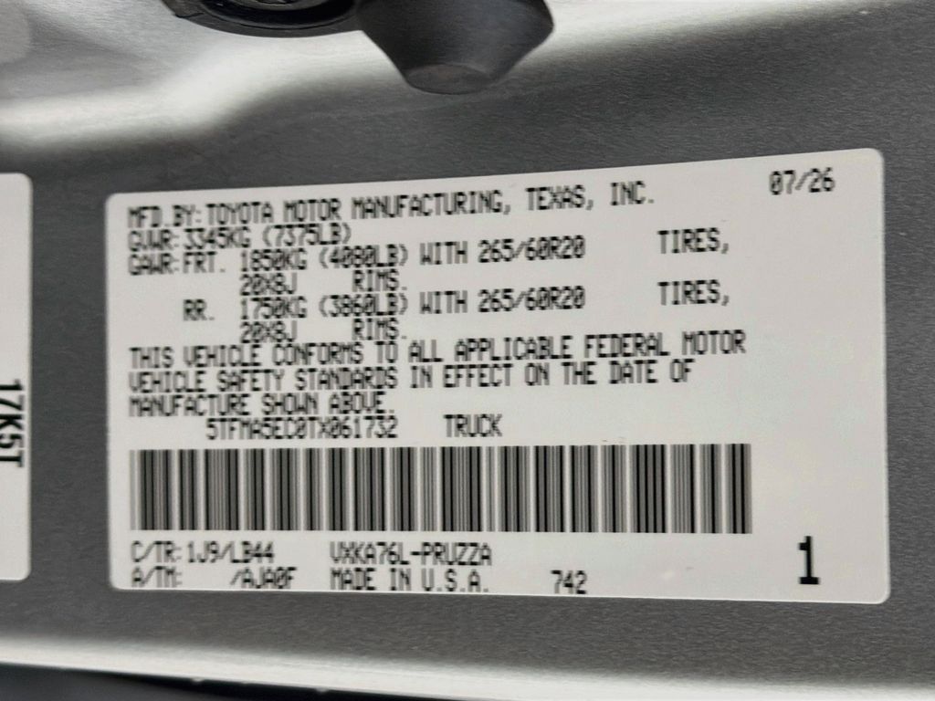 New 2026 Toyota Tundra Truck