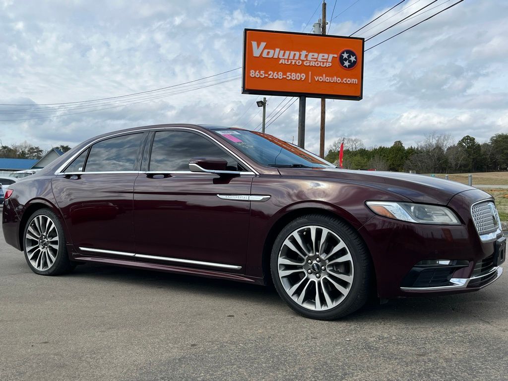 2017 Lincoln Continental Select AWD