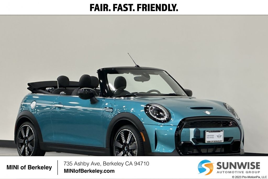Special Order Color 2024 MINI Cooper Convertible Front-Wheel Drive 7-Speed Automatic