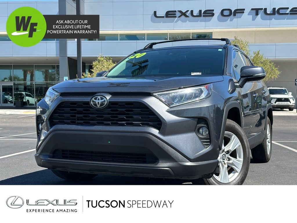 Magnetic Gray Metallic 2020 Toyota RAV4 SUV / Crossover All-Wheel Drive 8-Speed Automatic