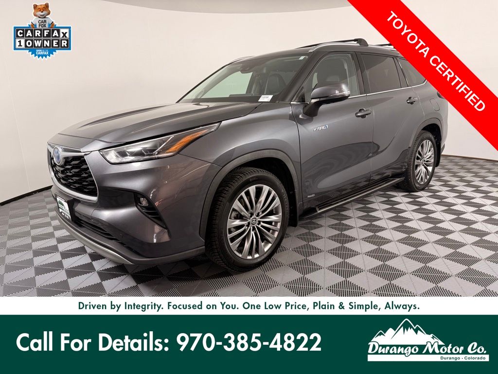  2021 Toyota Highlander Hybrid Platinum AWD   