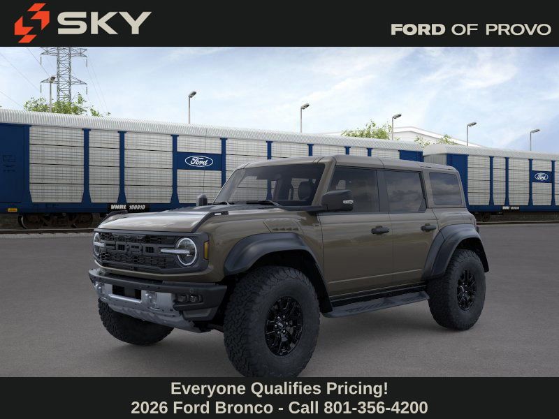 Marsh Gray 2026 Ford Bronco Raptor 4WD SUV / Crossover Four-Wheel Drive Automatic