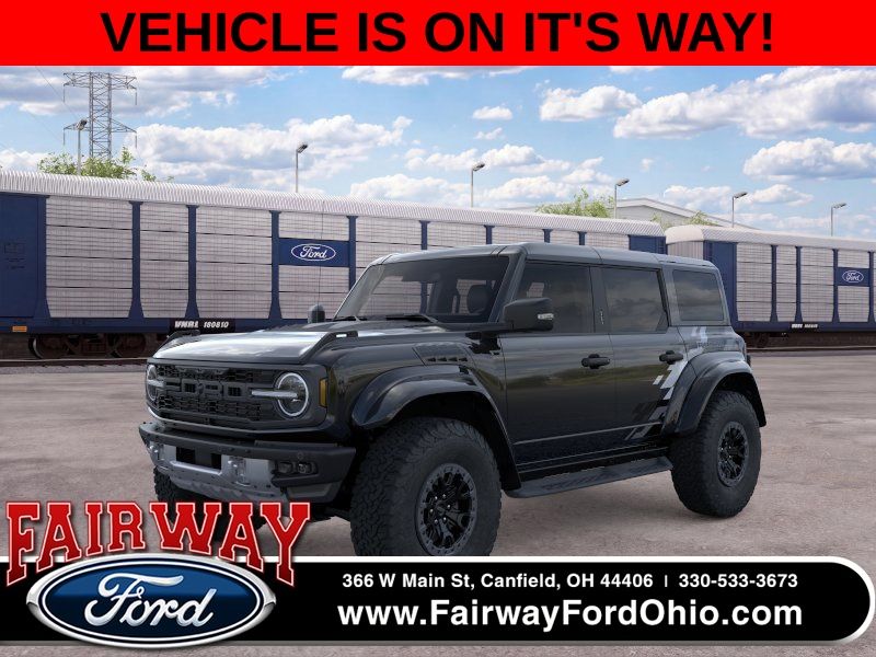 Shadow Black 2026 Ford Bronco Raptor SUV / Crossover Four-Wheel Drive Automatic