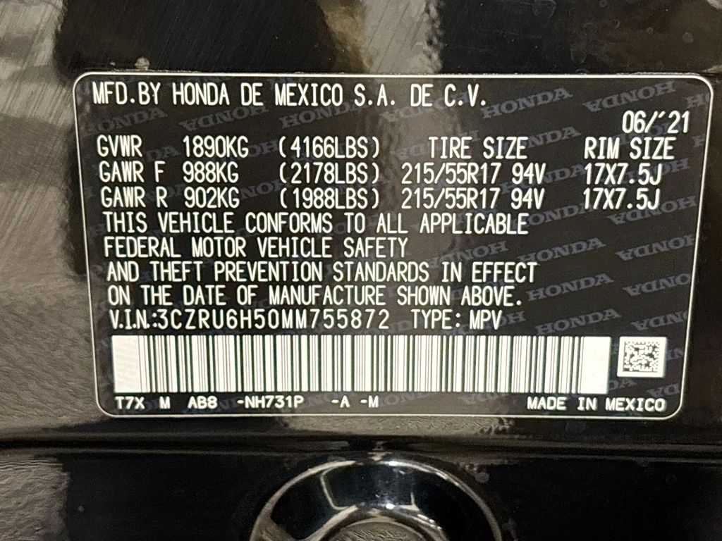 2021 Honda HR-V EX