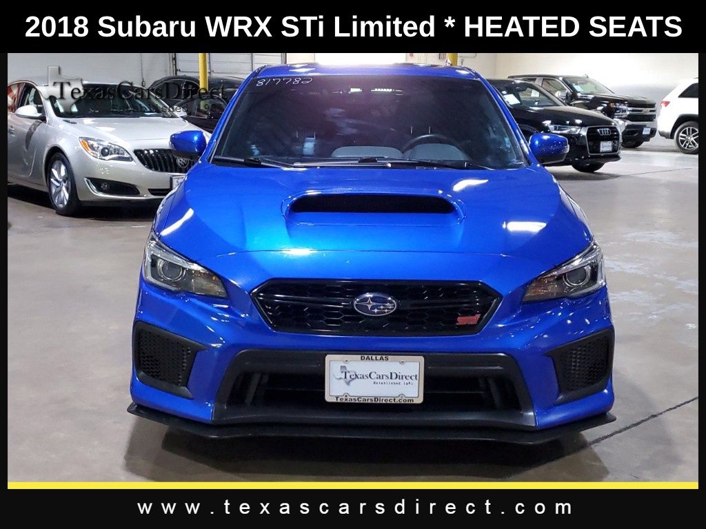 2018 Subaru WRX STi Limited 2