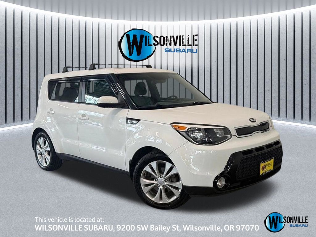 Clear White 2016 Kia Soul Wagon Front-Wheel Drive 6-Speed Automatic