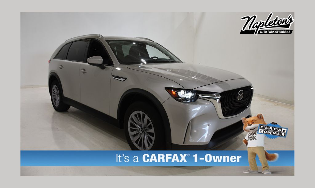 Gray (Platinum Quartz) 2025 Mazda CX-90 SUV / Crossover All-Wheel Drive 8-Speed Automatic