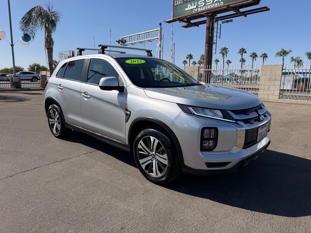 Alloy Silver Metallic 2022 Mitsubishi Outlander Sport SUV / Crossover All-Wheel Drive Continuously Variable Transmission