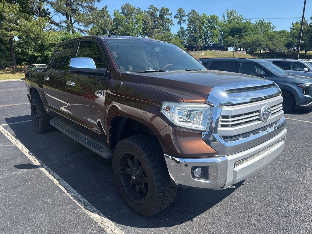 Sunset Bronze 2015 Toyota Tundra 1794 CrewMax 5.7L 4WD Pickup Truck Four-Wheel Drive 6-Speed Automatic Overdrive